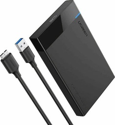 [6957303838479] Ugreen HDD SSD 2,5' hard drive SATA housing case black