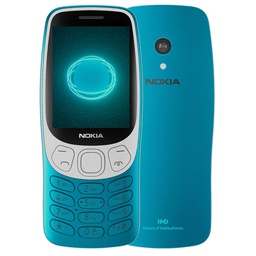 [6438409093288] ΚΙΝΗΤΟ ΜΕ ΠΛΗΚΤΡΑ NOKIA 3210 (2024) 4G 2.4″ DUAL SIM 64MB/128MB (TA-1618) SCUBA BLUE GR