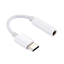 [5210131004470] POWERTECH καλώδιο USB-C σε 3.5mm θηλυκό CAB-UC029, CM119B, λευκό