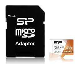 [4713436127406] SILICON POWER κάρτα μνήμης Superior Pro microSDXC UHS-I, 256GB, Class 30