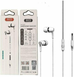 [6920680867332] XO wired earphones EP21 jack 3,5mm white