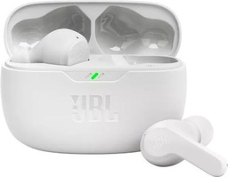 [6925281947582] JBL Wave Beam In-ear Bluetooth Handsfree Ακουστικά με Θήκη Φόρτισης Λευκά