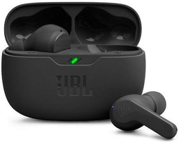 [6925281947100] JBL Wave Beam In-ear Bluetooth Handsfree Ακουστικά με Θήκη Φόρτισης Μαύρα