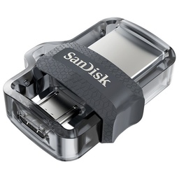 [619659149598] Sandisk Ultra Dual Drive M3.0 32GB USB Stick Μαύρο