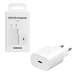 [8806090973338] Samsung Φορτιστής 25w Χωρίς Καλώδιο με Θύρα USB-C White
