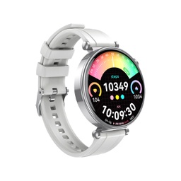 [6920680823086] XO GT4 mini AMOLED Smart Αθλητικό Ρολόι SmartWatch Ασημί