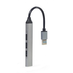 [8716309124690] Gembird USB 3.1 Hub 4 Θυρών με σύνδεση USB-A Ασημί