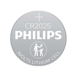 [8711500802729] Philips Lithium CR2025 3V Battery