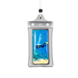 [6920680860456] XO KT03 PVC Αδιάβροχη Θήκη Τηλεφώνου με Zip Lock