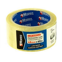 [5204396150416] ΤΑΙΝΙΑ ΣΥΣΚΕΥΑΣΙΑΣ ΔΙΑΦΑΝΗΣ 48mmx60m MORRIS ΓΕΝΙΚΗΣ ΧΡΗΣΗΣ