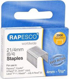 [5018505030120] ΣΥΡΜΑΤΑΚΙΑ ΣΥΡΡΑΠΤΙΚΟΥ RAPESCO 21/4mm 2000τεμ. No.64