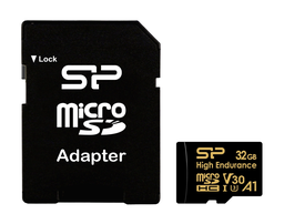 [4713436150060] SILICON POWER κάρτα μνήμης microSDHC High Endurance, 32GB, Class 10 UHS-I U3 A1 V30