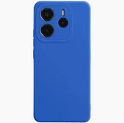 [4598100000007] Θήκη Σιλικόνης Xiaomi Redmi Note 14 5G Μπλέ