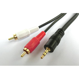 [5201964095636] Cable Audio 3.5mm M/2xRCA M 5m Aculine AU-014