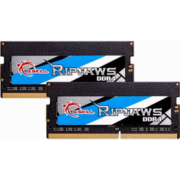 [4713294220844] G.Skill Ripjaws Laptop RAM kit DDR4 16 GB 2 x 8 GB 2666 MHz 260-pin SO-DIMM CL19-19-19-43 F4-2666C19D-16GRS