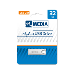 [023942692737] MyMedia My Alu USB Drive 32GB USB 2.0 (by Verbatim)