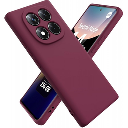 [4598100000007] Θήκη Σιλικόνης Xiaomi Redmi Note 14 Pro 5G Μπορντό