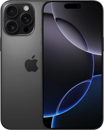 [195949771200] Apple iPhone 16 Pro Dual eSIM 128GB Black Titanium