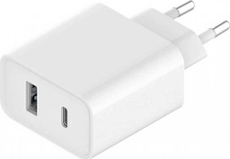 [6934177738067] Xiaomi Φορτιστής Χωρίς Καλώδιο με Θύρα USB-A και Θύρα USB-C 33W Power Delivery Λευκός (BHR4996GL)