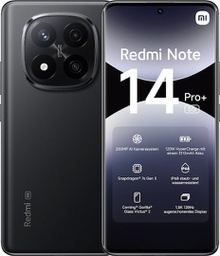 [6941812784792] Xiaomi Redmi Note 14 Pro+ 5G NFC 8GB/256GB Midnight Black