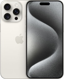 [359711533195359] Apple iPhone 15 Pro Max (8GB/256GB) White Titanium Refurbished Grade A 100%