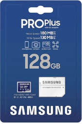 [8806094788112] Samsung Pro Plus (2023) microSDXC 128GB U3 V30 A2 UHS-I με αντάπτορα