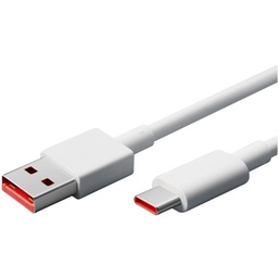 [6934177784262] Xiaomi USB 3.1 Cable USB-C male - USB-A 120W Λευκό 1m
