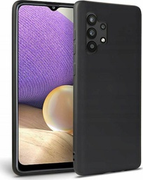 [14620222] Back Cover Σιλικόνης Samsung Galaxy A32 4G Μαύρη