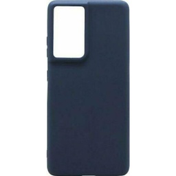 [130983] Oem Θήκη Σιλικόνης Soft 2.0 mm Για Samsung  S21 Ultra  Μπλε