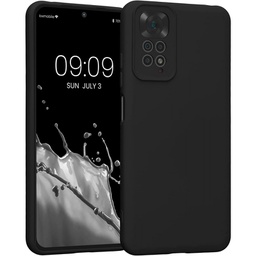 [1413780] Θήκη Σιλικόνης Για Xiaomi Redmi Note 11 Pro Μαύρη