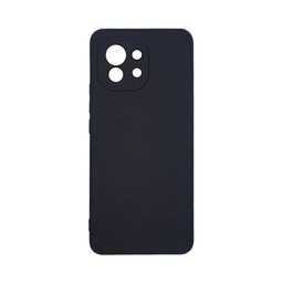 [140317] Θήκη Σιλικόνης Για Xiaomi MI 11 ΜΑΥΡΗ