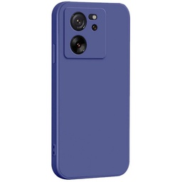 [1488331] Θήκη Σιλικόνης για Xiaomi 13T  Σκούρο - Μπλε
