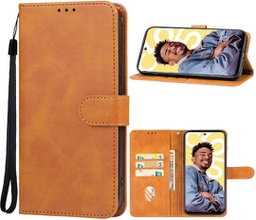 [1550273] Θήκη Βιβλίο για Realme C55 Ροζ-Χρυσο