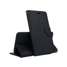 [154423] Θήκη Βιβλίο Fancy Με Υποδοχή Κάρτας Για Samsung Galaxy A37 5G / A36/ A56 Μαύρο