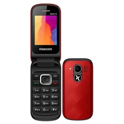 [5908235978130] MaxCom MM815 Dual SIM Κινητό με Μεγάλα Κουμπιά κόκκινο
