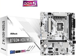 [4710483943485] ASRock B760M-HDV/M.2 Motherboard Micro ATX με Intel 1700 Socket 90-MXBMJ0-A0UAYZ