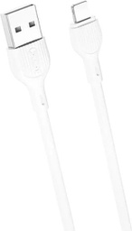 [6920680878024] XO Nb200 USB-A to Lightning Cable Λευκό 2m (16.005.0141)