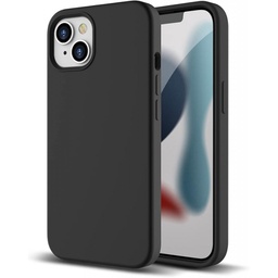 [136513] Θήκη Σιλικόνης για Apple iPhone 13 Μαύρο