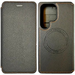 [5210306007251] Θήκη Folio TPU Ancus Magnetic Ring για Samsung SM-S948 Galaxy S26 Ultra Μαύρη