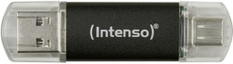 [4034303031290] Intenso Twist Line 128GB USB Stick USB-A &amp; USB-C