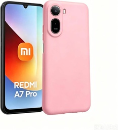 [157530] Θήκη Σιλικόνης για Xiaomi Redmi A7 Pro ροζ