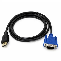 [52414] Καλώδιο Noozy HDMI σε VGA 1080p Μαύρο 1.5μ