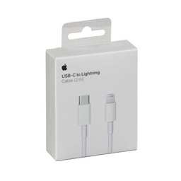 [190198496201] Apple USB-C to Lightning Cable 18W Λευκό 2m (MQGH2ZM/A)