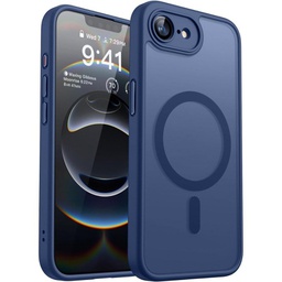 [155856] Θήκη Back Cover Electro Magsafe Ημιδιαφανή Για Apple iPhone 16e / 17e Σκούρο - Μπλε