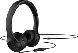 [6931474708281] Hoco W21 Graceful Charm Ενσύρματα On Ear Ακουστικά Μαύρα