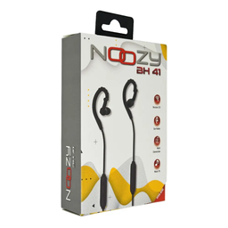 [5210029081033] Bluetooth Hands Free Noozy BH41 Spor V.5.0 με Εργονομικό Σχεδιασμό Multi Pairing Μαύρο