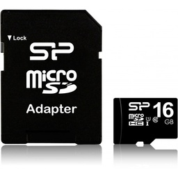 [4712702618815] Silicon Power Micro SDHC 16GB Class 10 + adapter