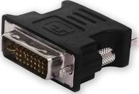 [5901986040231] Savio CL-25 cable interface/gender adapter DVI 24+5 VGA 15 pin Black